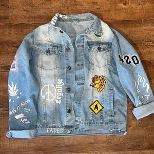 Custom 420 Jean Jacket